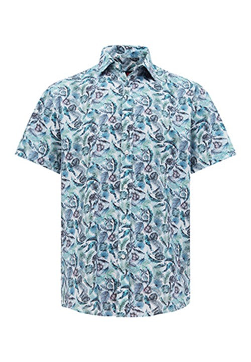 HAMILTON S/S SHIRT - BLUE