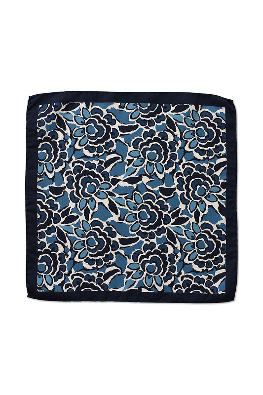PAPER FLOWERS POCKET SQUARE