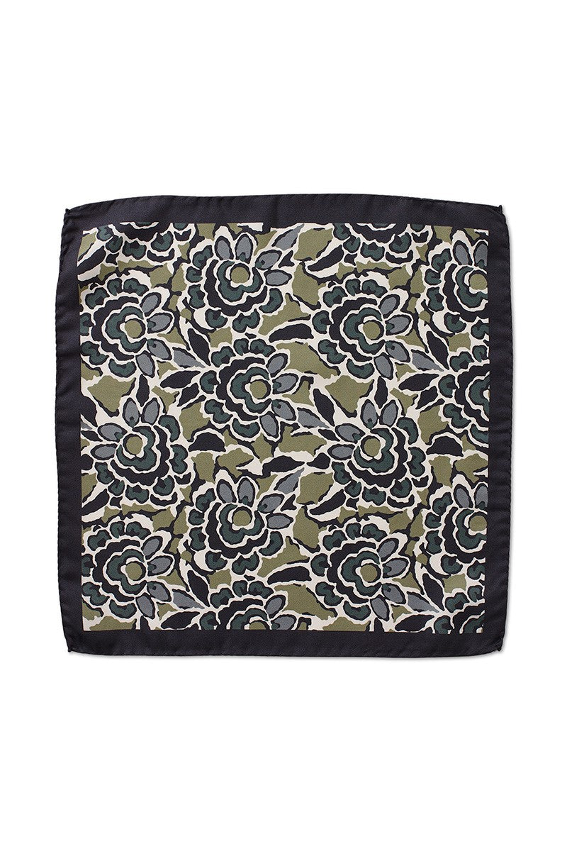 PAPER FLOWERS POCKET SQUARE