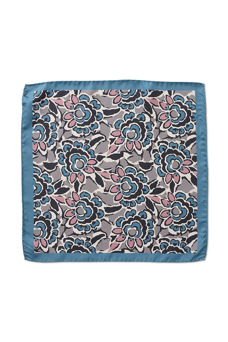 PAPER FLOWERS POCKET SQUARE