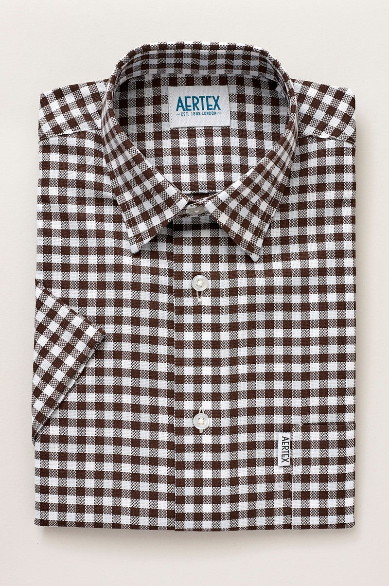 SOMERSET SHIRT FYQ108 - CHOCOLATE