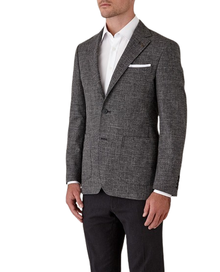 CRUISE JACKET FJP803 - BLACK WHITE