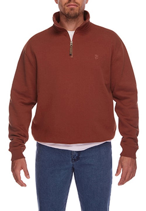 STIRLING O/SIZE FLEECE FLO034 - BRICK