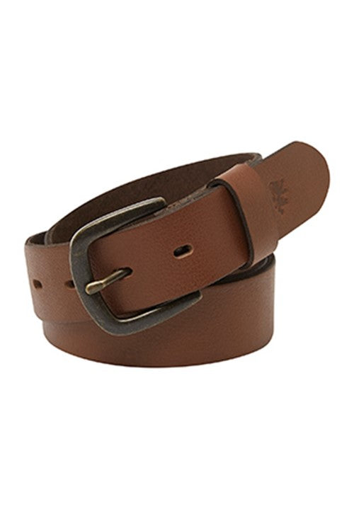 RODEO FULL GRAIN LEATHER BELT - WHISKEY