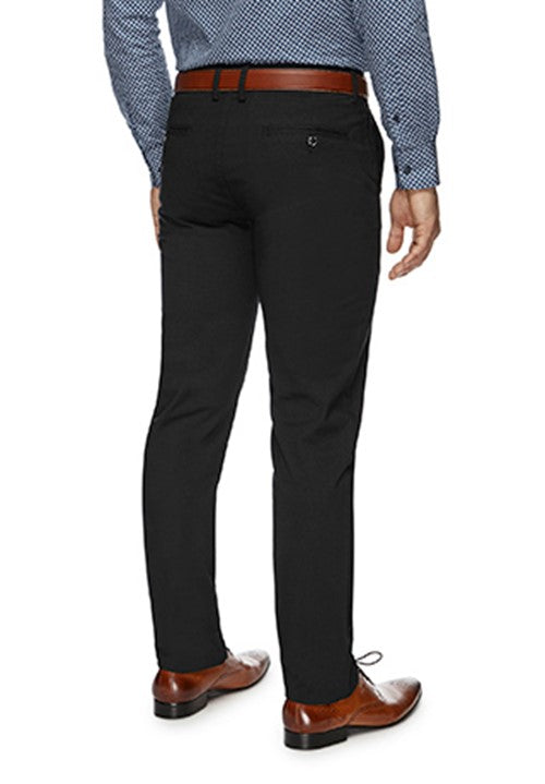 TWILL DRIVE CHINO FLP017 - BLACK