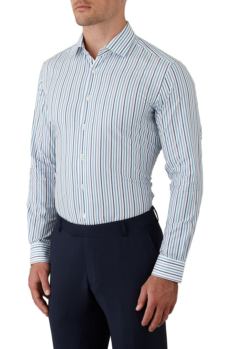 MOTION SHIRT FGQ675 - BLUE