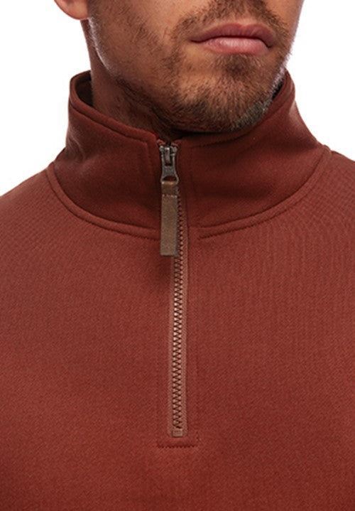 STIRLING O/SIZE FLEECE FLO034 - BRICK