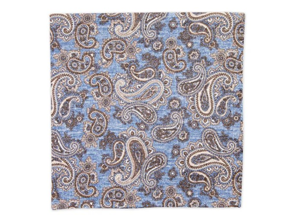 MELANGE PAISLEY POCHETTE