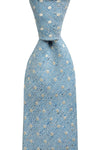 POLKADOT SILK COTTON 7.5CM TIE