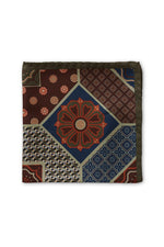 GEO FOULARD POCKET SQUARE