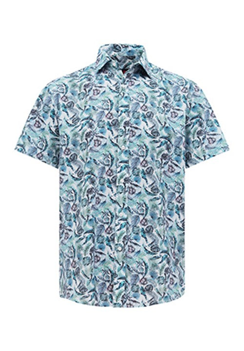 HAMILTON S/S SHIRT - BLUE