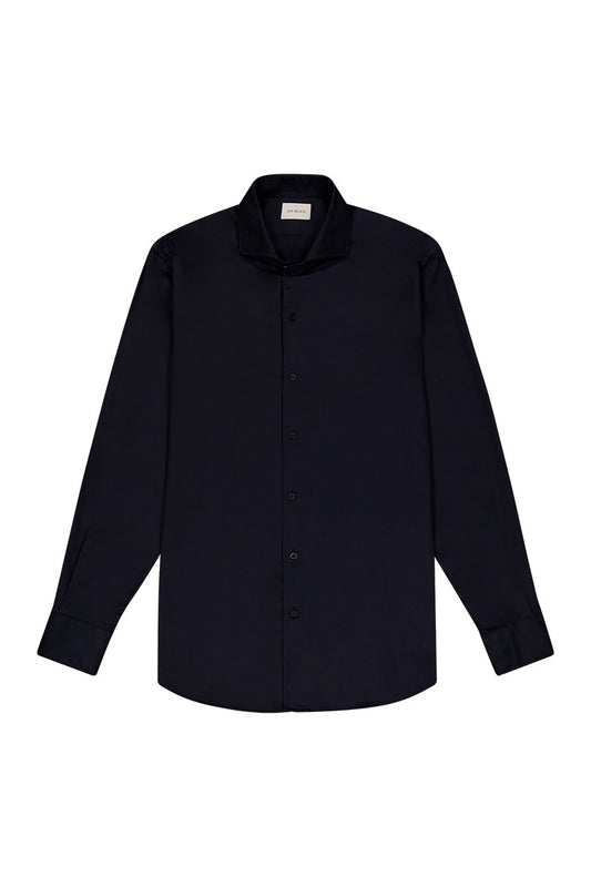 COVERT SHIRT FJS849 - BLACK
