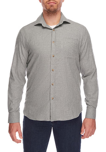 BELLEVUE L/S SHIRT FLP031 - SMOKE