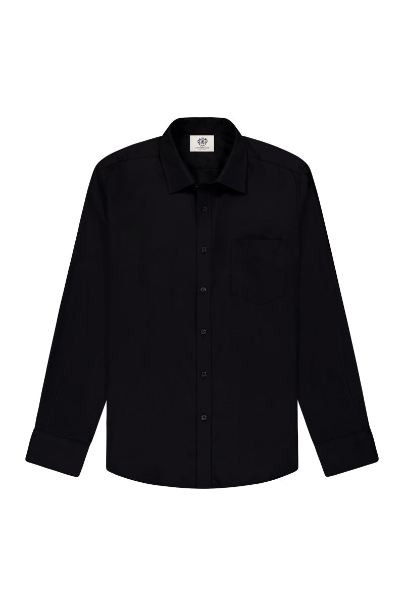 EDMUND SHIRT FCR294 - BLK