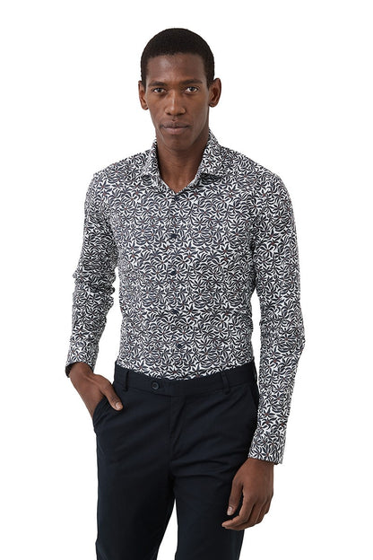 MOTION SHIRT FGU678 - NAVY