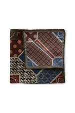 GEO FOULARD POCKET SQUARE