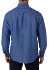 RESORT L/S SHIRT FLP025 - INDIGO