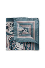 DECO PAISLEY POCKET SQUARE