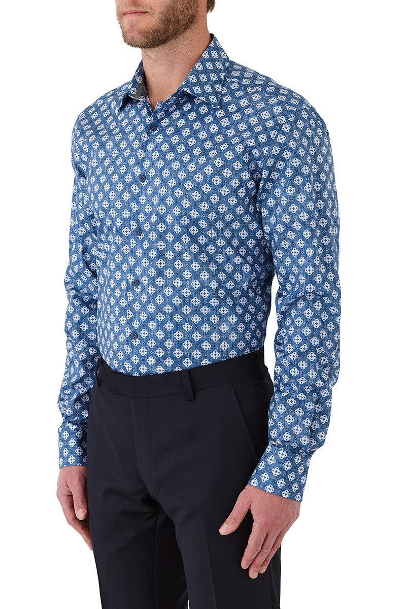 SENTRY SHIRT FJS844 - DARK BLUE