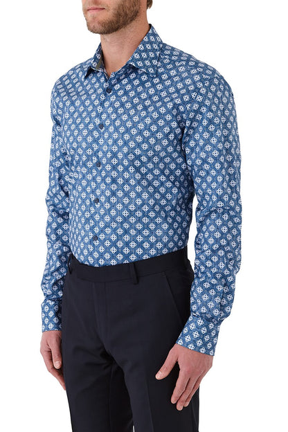 SENTRY SHIRT FJS844 - DARK BLUE