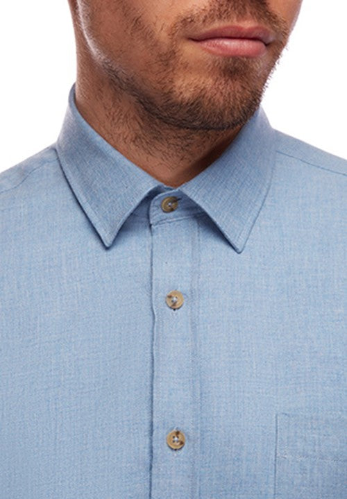 BELLEVUE L/S SHIRT FLP031 - CHAMBRAY