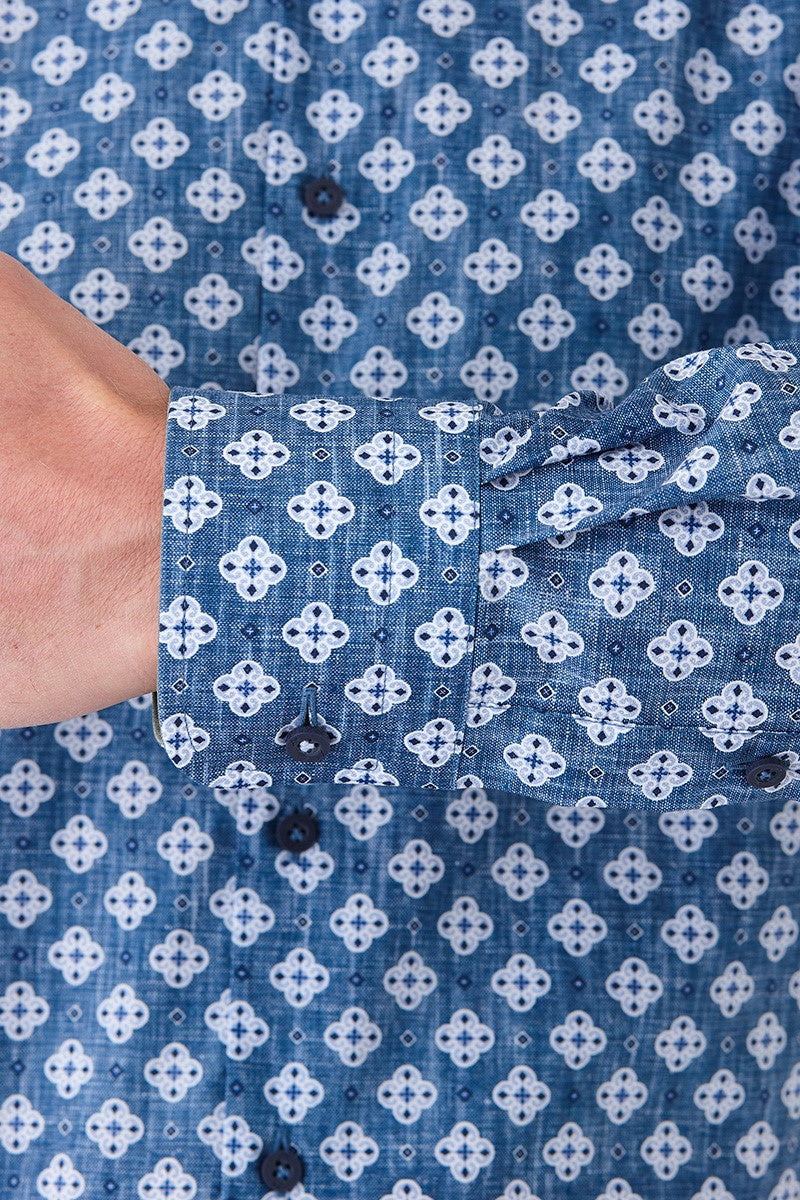 SENTRY SHIRT FJS844 - DARK BLUE